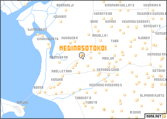 map of Medina Sotokoi