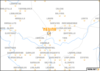 map of Medina