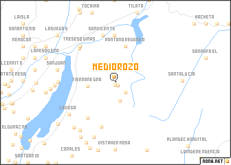 map of Medio Rozo