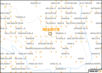 map of Mediriya