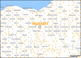 map of Medissant