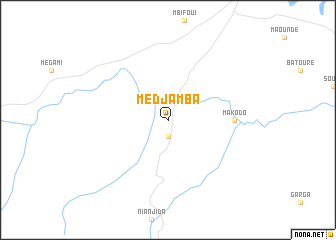 map of Medjamba