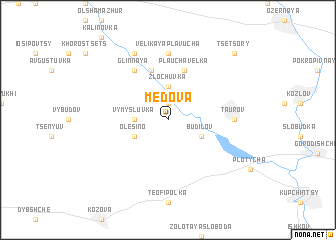 map of Medova