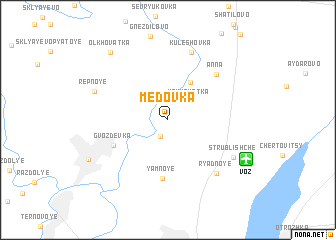 map of Medovka