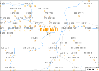 map of Medreşti