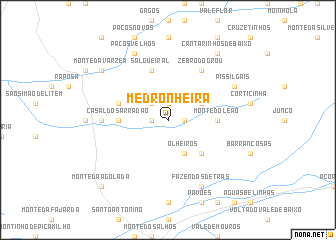 map of Medronheira