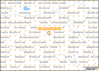 map of Meduwagama