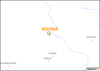 map of Medveda