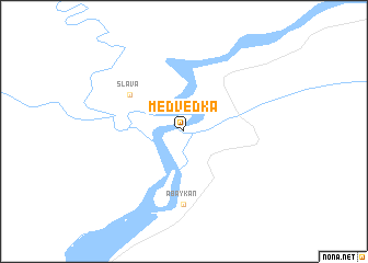 map of Medvedka