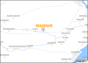 map of Medvedka