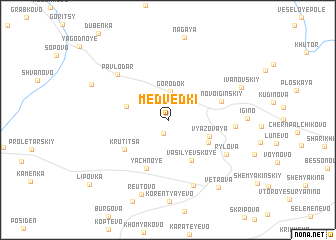 map of Medvedki