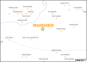 map of Medvedkovo