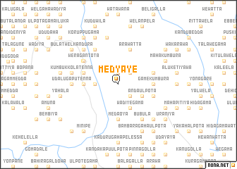 map of Medyaye