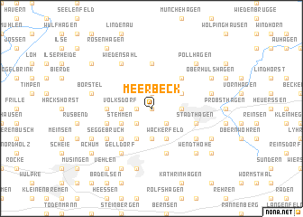 map of Meerbeck