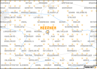 map of Meerhem