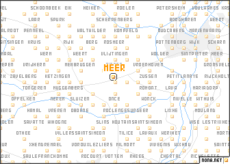 map of Meer