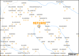 map of Mefkare