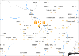 map of Méfomo