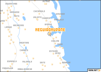 map of Meguião Mupane