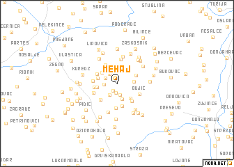 map of Mehaj