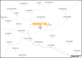 map of Mehmetali