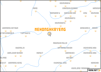 map of Mē-honghka-yeng