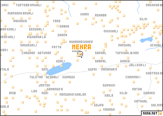 map of Mehra