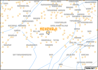 map of Mehr Haji