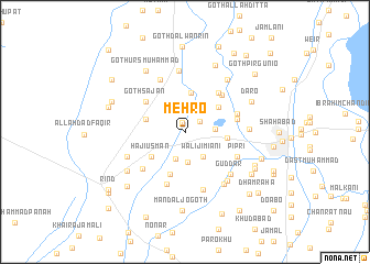 map of Mehro