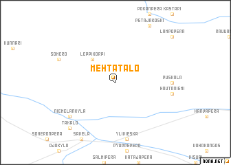 map of Mehtätalo