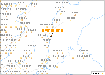 map of Mei-chuang