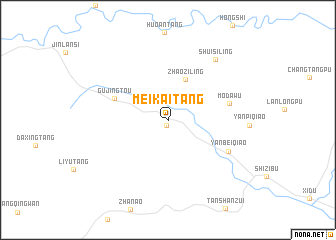 map of Meikaitang