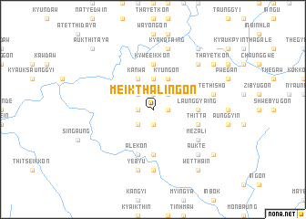map of Meikthalingon