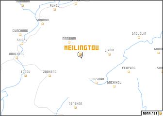 map of Meilingtou