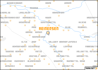 map of Meinersen