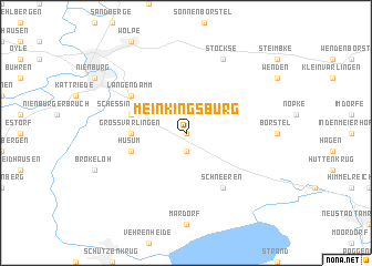 map of Meinkingsburg
