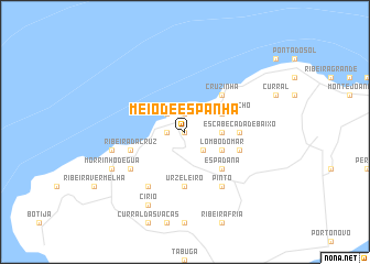 map of Meio de Espanha