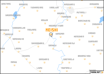 map of Meishi