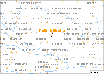 map of Meisterberg