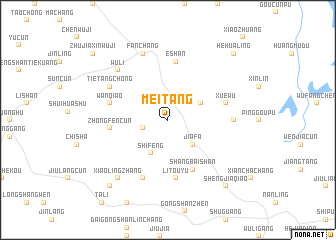 map of Meitang