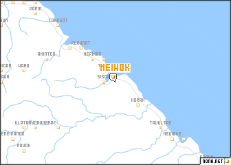 map of Meiwok