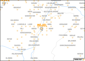 map of Mejel