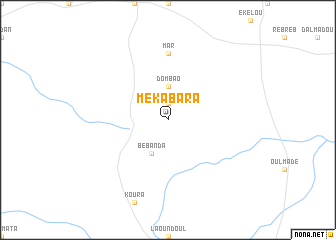 map of Mekabara