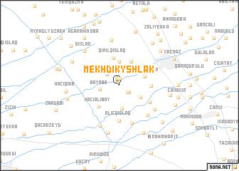 map of Mekhdikyshlak