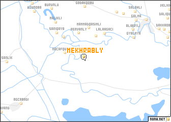 map of Mekhrably