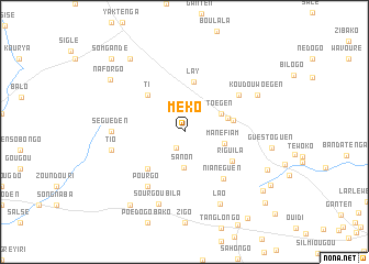 map of Méko