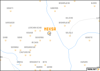 map of Meksa
