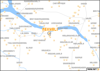 map of Mekwāli