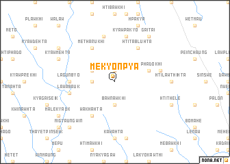 map of Mekyonpya