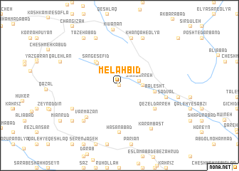 map of Melahbīd